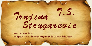 Trnjina Strugarević vizit kartica